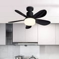 thumbnail image 4 of Lámpara de ventilador LED de 40W Wdftyju regulable para el hogar y dormitorio, 4 of 9