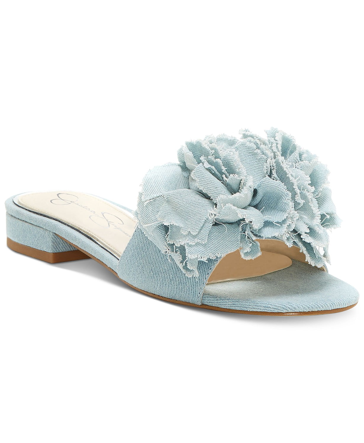 jessica simpson denim sandals