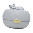 thumbnail image 4 of Bothyi Pet Ash Container Cat Cremation Urn Accessory for Indoor Outdoor 5.1x3.9inch, 4 of 8