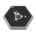 thumbnail image 3 of Accesorios para cámaras, placas de liberación rápida hexagonales Placa de liberación rápida Adaptador de placa de liberación rápida Aspecto llamativo, 3 of 12