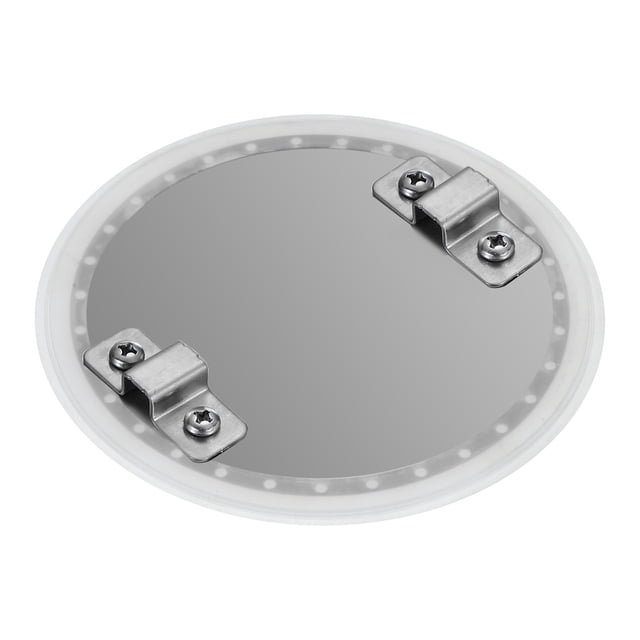 Aleta de regulador de conductos Uxcell de 6", acero inoxidable 304, reguladores de volumen manuales HVAC