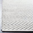 thumbnail image 3 of SAFAVIEH Boston Peter Checker Chevron Cotton Area Rug, Grey, 6' x 9', 3 of 7