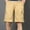 Khaki, variant on Yghzkop Men's Utility Cargo Shorts, Adjustable Drawstring Cuffs for Construction Work Ripstop Fabric, Heavy-Duty