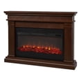 thumbnail image 1 of Real Flame Canada Beau Contemporary Solid Wood Electric Fireplace in Dark Walnut, 1 of 7