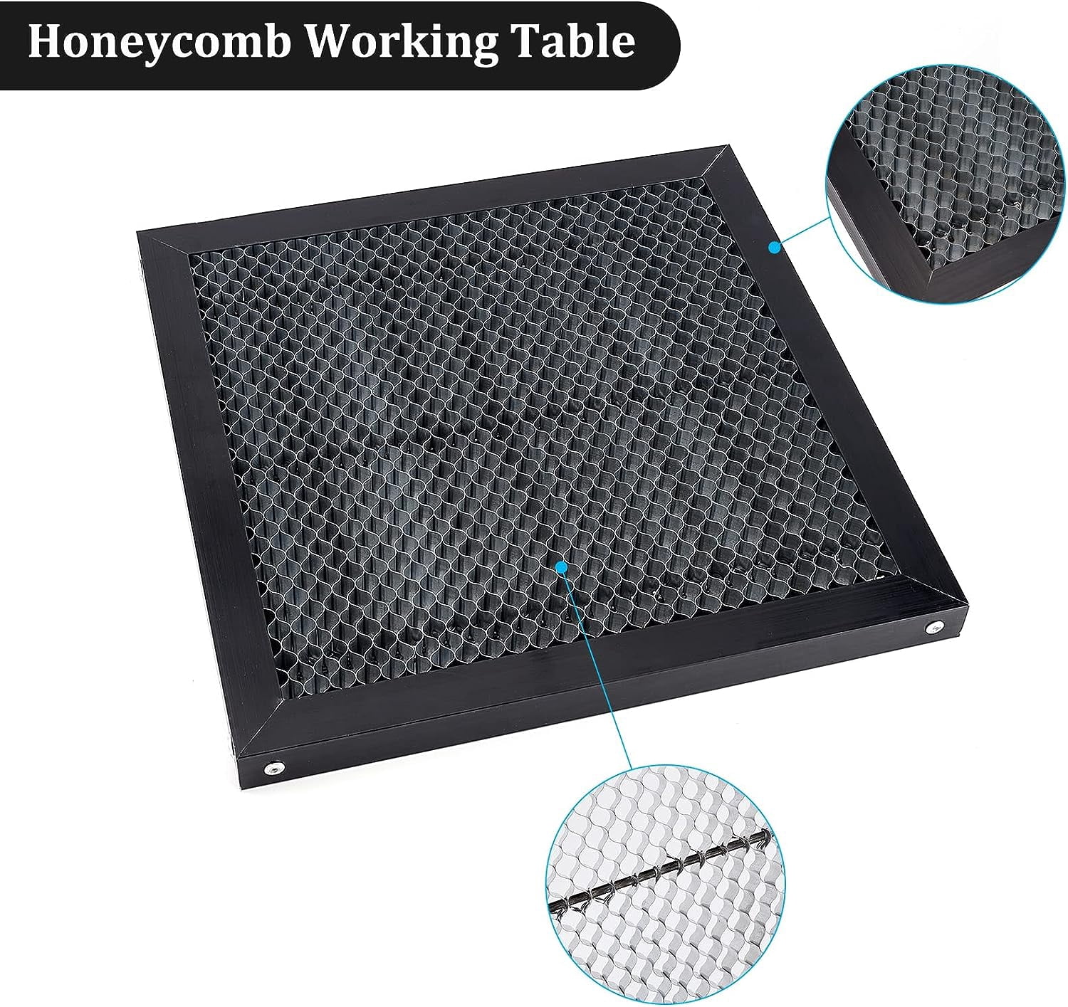12x12x0.87inch Honeycomb Laser Bed Honeycomb Working Table Panel Cutting Table for Laser Engraver and Cutting Machine