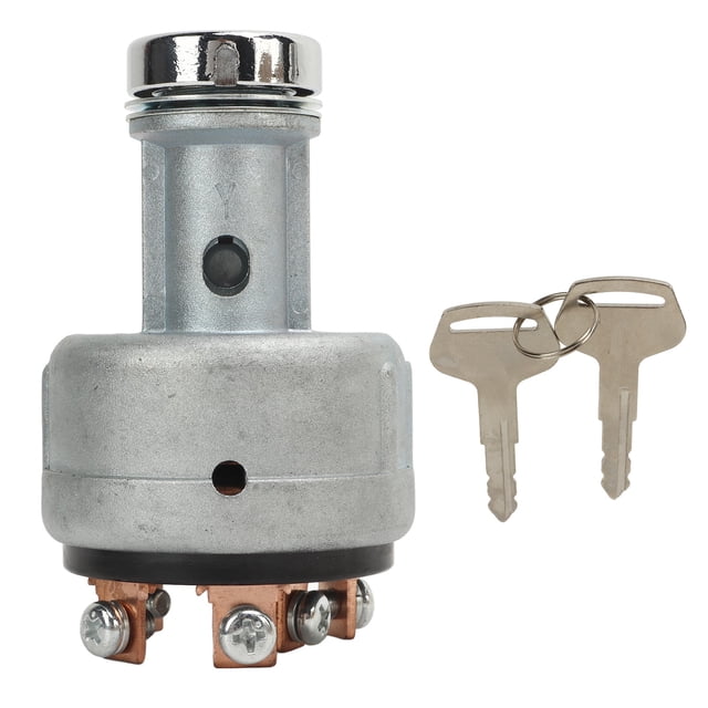 Interruptor de encendido con llaves 08086‑10000 Reemplazo para John Deere 650750850950 1050