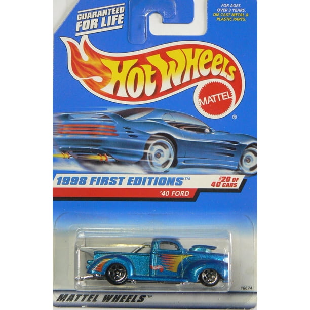 Auto de juguete Hot Wheels 1998 Primeras ediciones 1940 Ford Pickup
