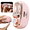 Pink, variant on Electric Smart Nail Clippers for Adults Seniors, 2026 New 2 Speeds Power Automatic Nails Trimmer with Polisher, Light, Clip Storage, Rechargeable Toenail Clippers for Toenails