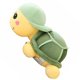 thumbnail image 5 of 1 adorable tortuga de peluche corta, adorno para sofá, cojín de apoyo para la espalda, suministros para el hogar y la tienda., 5 of 7