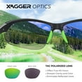 thumbnail image 3 of Xagger Polarized Sports Sunglasses for Men Women UV400 Wrap Around Baseball Softball Running Sun Glasses, 3 of 6