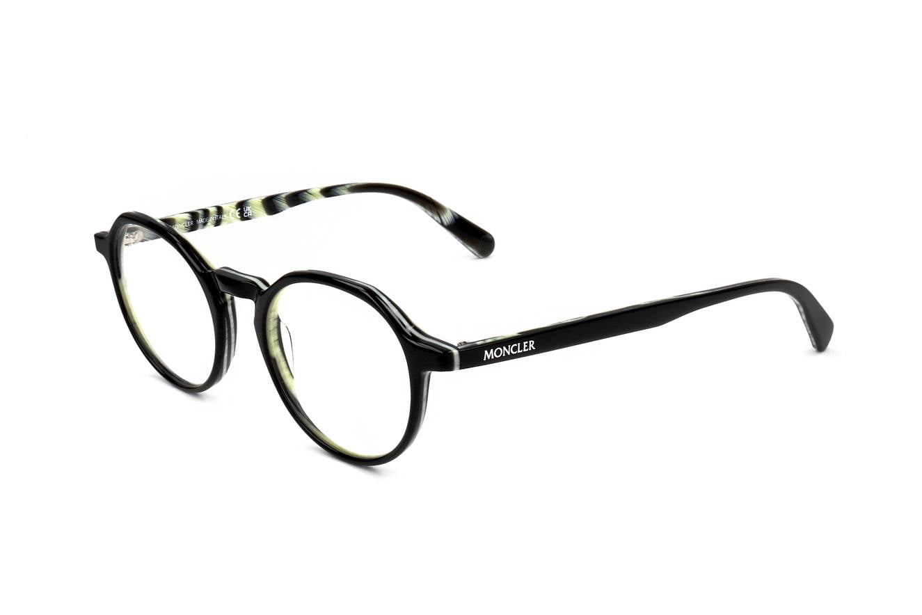 MONCLER ラウントフレムメカネ ML5019 092 Moncler eyeglasses ML5019 UNISEX 46/22/145 092 BLUE
