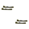 thumbnail image 3 of QualitChoice 1/2/3/5 2X Attaché Ceinture Ensemble Bagages Cils Sangle Cargo Cravate Stockage Randonnée Camping Boucle Valise de Voyage Réglable Durable Vert Foncé / L 2PCS, 3 of 6