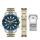 thumbnail image 1 of SET de Relojes Folio para hombre DORADO PLATEADO FMDFL6050, 1 of 3