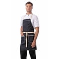 thumbnail image 4 of Delantal Chef Works Ridgewood Denim Azul Índigo Talla Ajustable, 4 of 4