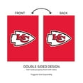 thumbnail image 4 of Kansas City Chiefs 28" x 44" Double-Sided Garden Flag, 4 of 7