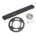 thumbnail image 2 of Chain Sprocket Kit,420 Chain 155mm 37T Front Rear Sprocket Chain T Sprocket Kit Finely Tuned Performance, 2 of 5