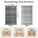 thumbnail image 2 of Alfombra exterior PASAMIC 152x244 cm impermeable reversible gris, 2 of 7