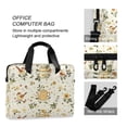 thumbnail image 4 of FORMRS 16" Laptop Bag Carrying Sleeve Case with Handle Travel Shoulder Briefcase, Birds Sunflowers, 4 of 8