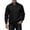5# Black, variant on Mens Sweatshirt Full Zip Up Stand Collar No Hood Casual Jackets Long Sleeve Mock Neck Fall Warm Coats with Pockets