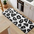 thumbnail image 5 of Black Leopard Pattern Kitchen Rug Mat,Kitchen Runner Rugs Non Skid Washable,Decorative Kitchen Floor Mats for Kitchen,Sink,Laundry,17"x47.2", 5 of 7