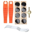thumbnail image 1 of Bike Inner Tire Patch Repair Kit, Bike Inner Tube Patch Kits Bike Tire Repair Levers With Tire Rasp For Cycling Motorcycle, 1 of 8