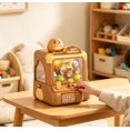 thumbnail image 4 of Mini Animal Claw Machine Electronic Arcade Game - Cute Animals Theme Indoor Party Game, Easy Operate Adults All Ages, Compact Space-Saving, Home Party Entertainment Office Fun, C, 1pc, 4 of 8