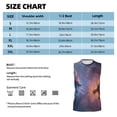 thumbnail image 5 of Lsque Watercolor Sky Dragon Print Men's Cotton Blend Sleeveless Muscle Shirts (S-3XL)- Moisture Wicking, Odor Protection, UPF 30+,Medium, 5 of 8