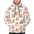 thumbnail image 4 of Hoodies for Men - Funny Cute Corgi Dog Sports Long Sleeve Comfrt Men'S Fashion Hoodies & Sweatshirts, Sweatshirts for Men Hoodies Pullover Clothing Clothes with Pouch, 4 of 7