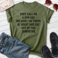 thumbnail image 2 of They Call Me A Gym Rat Shirt, Unisex Women's Men's Shirt, Workout Shirt, Exercise Shirt, Ironic Shirt, Heather Military Green, XX-Large, 2 of 6