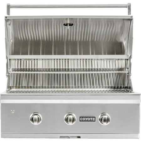 Coyote - C-Series 34" Built-In Gas Grill - Stainless Steel