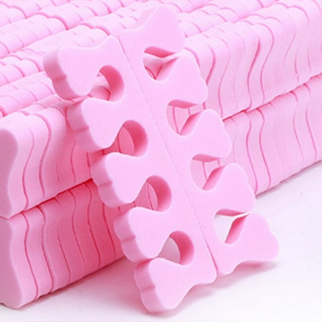 Separador de dedos de los pies NikouMX 100 piezas de esponja