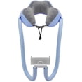 thumbnail image 2 of PANACARE 2019 Almohada de viaje más nueva Almohada para el cuello, Almohada para el cuello Almohada para el cuello Almohada para el cuello Hecha de espuma viscoelástica súper suave con máscara para los ojos 3D y tapones para los oídos, para oficina/hogar/coche Avión Viaje en tren Vhermosa LN-1294, 2 of 8
