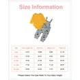 thumbnail image 2 of 6 Months Baby Boys Clothes 9 Months Boys 2PCS Fall Winter Outfits Cars Print Infant Boys Long Sleeve Romper Top Overall Pants Set Yellow, 2 of 9