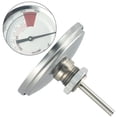 thumbnail image 3 of Barbecue Smoker Grill Indicator Thermometer Temperature Gauge Stainless Steel, 3 of 9