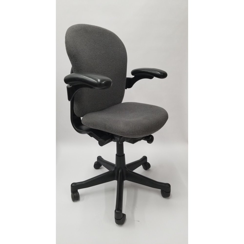 Herman Miller Reaction Chair in Charcoal Gray, Executive Office Chair