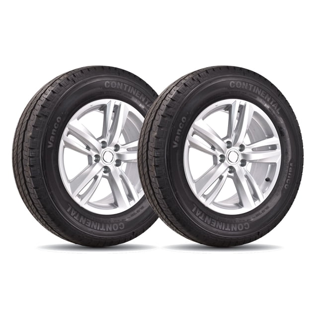 PAQ. 2 LLANTAS CONTINENTAL VANCO-8 185/75R16 104/102R 8PR
