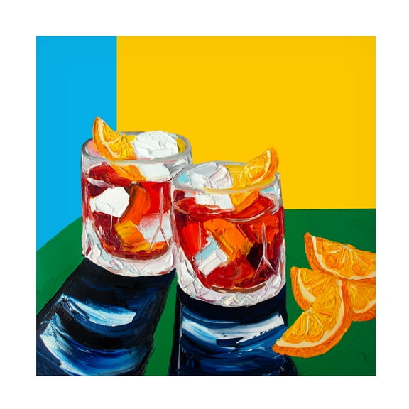 Trademark Fine Art Alice Straker Negronis No2 Canvas Wall Art