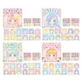 thumbnail image 1 of 4 Pieces Make Your Own Stickers Book Princess Sticker Book Halloween Party Favor B, 1 of 9