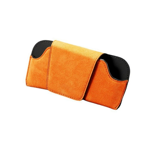Soporte para gafas de sol Salvador Organizador visera coche Estuche gafas Clip Naranja