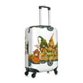 thumbnail image 3 of Junzan Thanksgiving Truck Print Washable Luggage Cover - Fashion Suitcase Protector Fits 18-32 Inch Luggage (Luggage not included), 3 of 9
