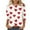 NQR1-Valentine's Day-Watermelon Red, variant on VKOYWKM Valentine's Shirts for Women Heart Print Tees Tops 3/4 Sleeve Casual Spring Clothes Loose Fit Crew Neck Valentine Shirt