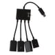 thumbnail image 2 of quatre en Micro USB Multi Cable OTG Hub Adapter para Teléfono Móvil, 2 of 8