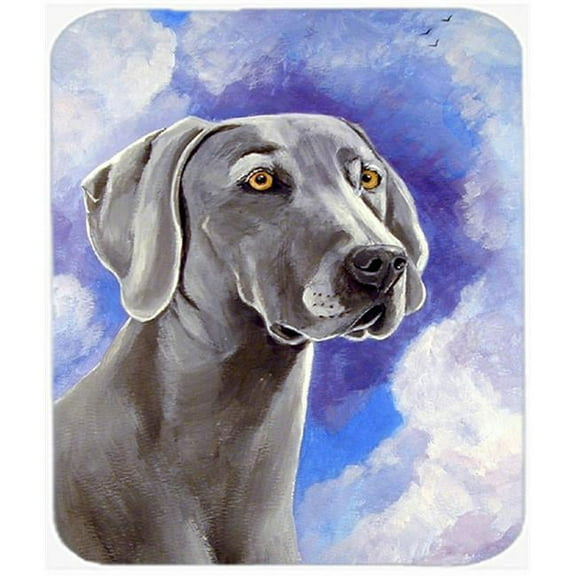 9.5 x 8 in. Azure Skies Weimaraner Mouse Pad, Hot Pad or Trivet