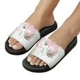 thumbnail image 5 of GZHJMY Stylish Slides for Women Men, Unicorn and Dancing Girl Soft Flexible Slip-on Sandals Slippers, 5 of 7