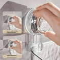 thumbnail image 4 of Corrugated Suction Cup Storage Holder, 2025 New Nestgrip Shelf For Bathroom, No Drilling Shower Caddy Suction Cup, Acrylic Shelves Bathroom, Wall Mounted Suctions Shower Rack Organize (A, 1PC), 4 of 7