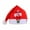 B, variant on Christmas Hats, Santa Hat for Kids Unisex Warm Comfort Red Velvet Holiday Xmas Hat for New Year Festive Party Decoration, Christmas Costume Accessories