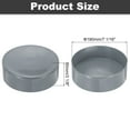 thumbnail image 2 of Uxcell 180mm (7 1/16") ID Rubber End Caps, Pipe & Fence Post Protectors Flexible End Caps for Industrial Pipes, Metal Tubing, Outdoor Fencing, Light Gray, 2 of 6