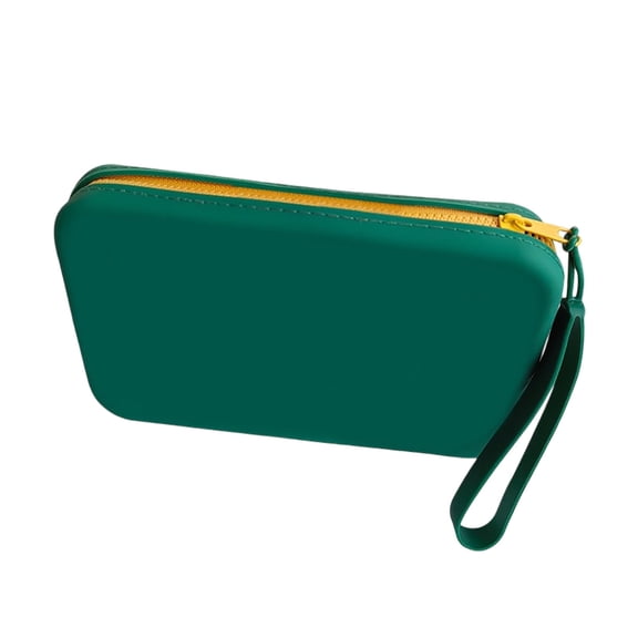 Cosmetic Bag Silicone Large Makeup Bag Travel Toiletry Organizer Portable Storage Pouch Zipper Makeup for Women