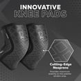 thumbnail image 2 of PICSIL Knee Sleeves 5&7mm (1 Pair) Support & Compression for Weightlifting, Powerlifting & Cross Training Women & Men, 2 of 8