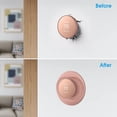thumbnail image 4 of CaseBot Wall Plate Cover Compatible with Google Nest Thermostat 2020, Practical and Stylish Decoration Bracket Mount (Pink Sand), 4 of 9